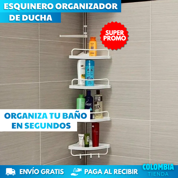 ESQUINERO ORGANIZADOR DE DUCHA