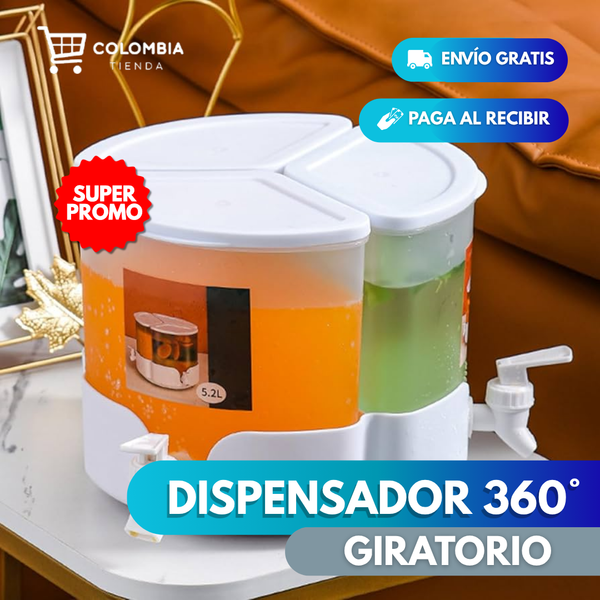 DISPENSADOR DE BEBIDAS 360°