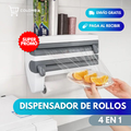 DISPENSADOR DE ROLLOS 4 EN 1