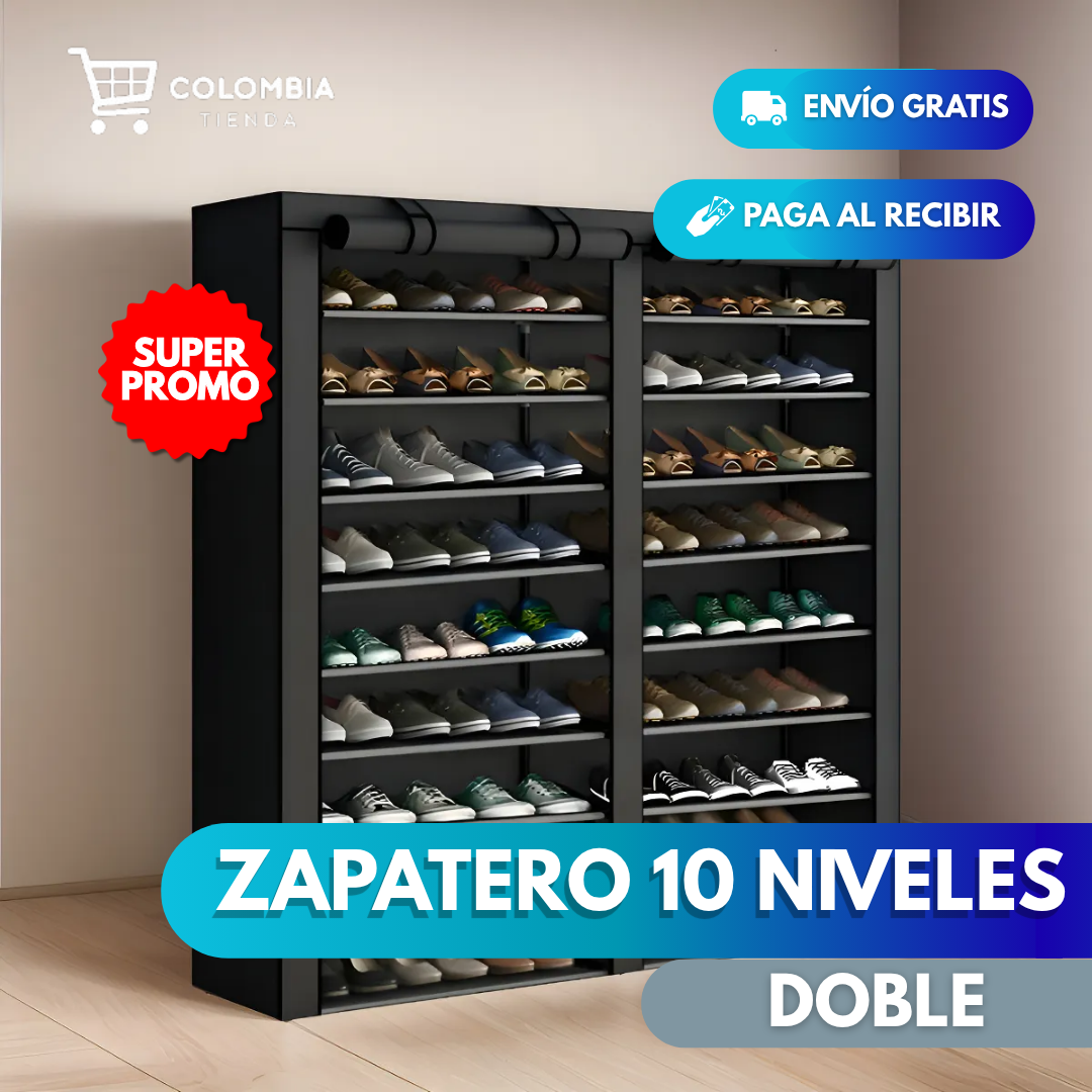ZAPATERO DOBLE 10 NIVELES
