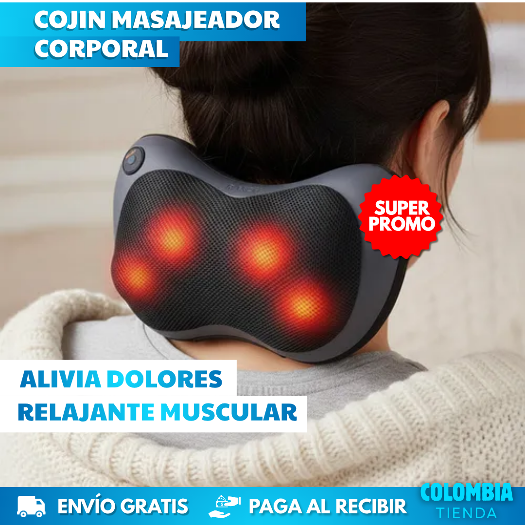 COJIN MASAJEADOR CORPORAL