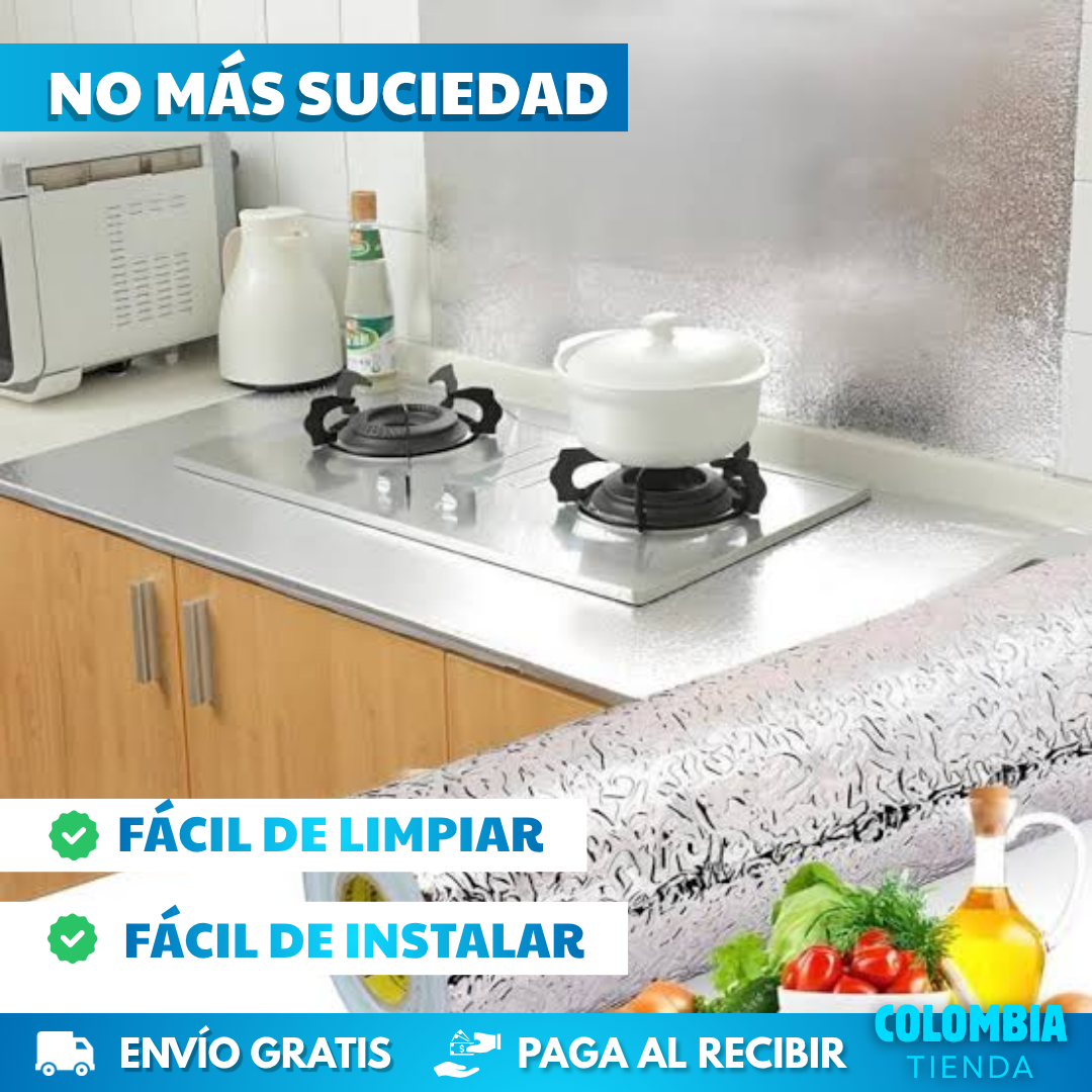 PROMO 3X1 PAPEL ALUMINIO ADHESIVO