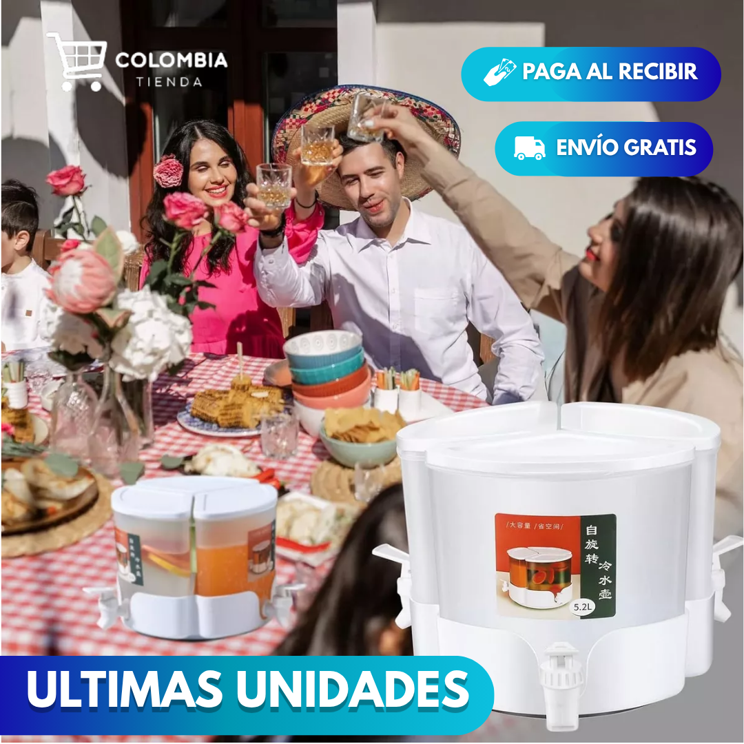 DISPENSADOR DE BEBIDAS 360°