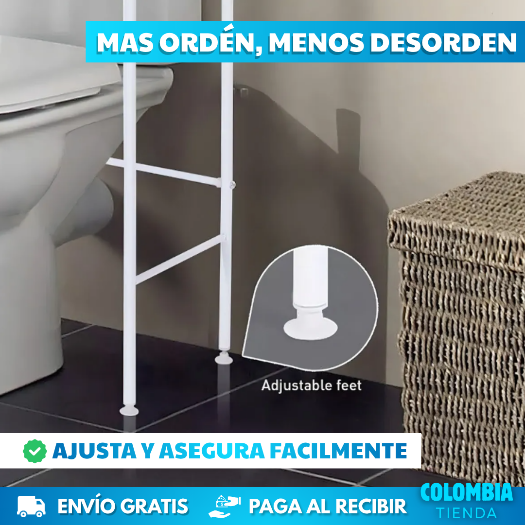 ORGANIZADOR DE BAÑO 3 NIVELES