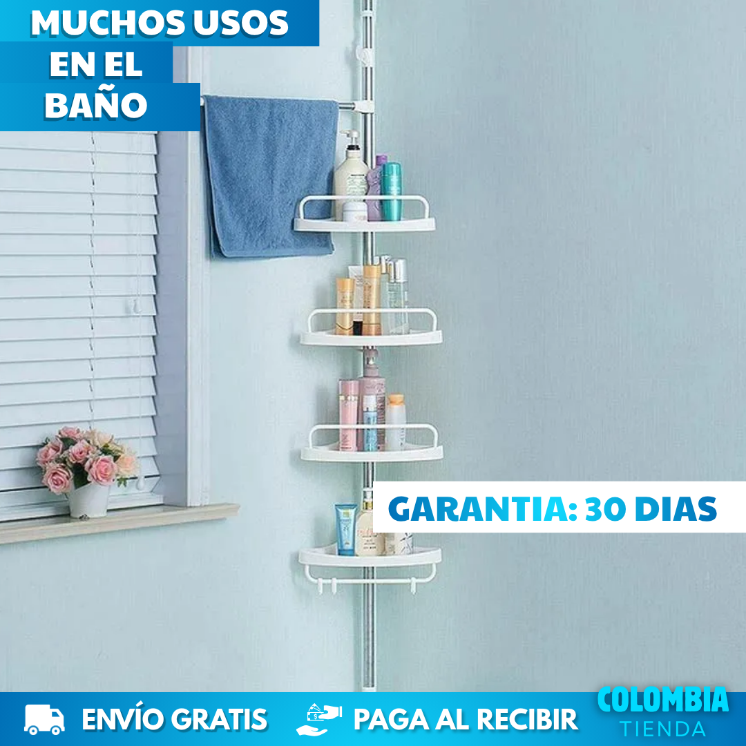 ESQUINERO ORGANIZADOR DE DUCHA