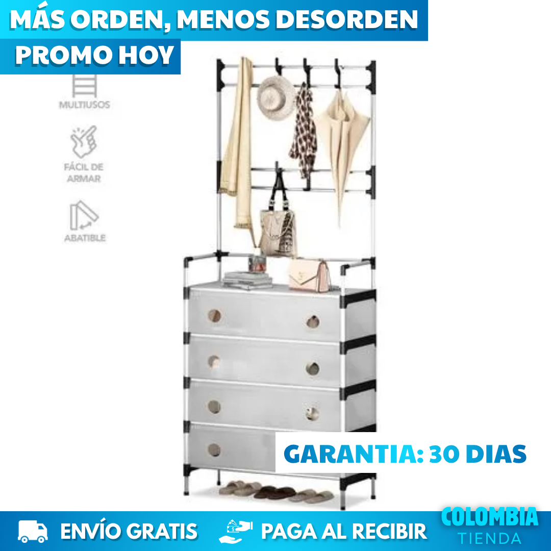 ZAPATERO PERCHERO 5 NIVELES