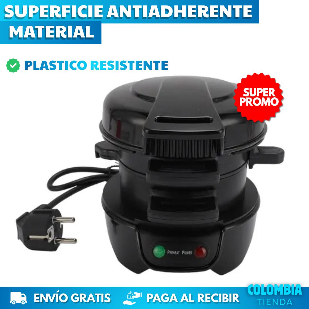MÁQUINA PARA HAMBURGUESAS Y DESAYUNOS 3 EN 1