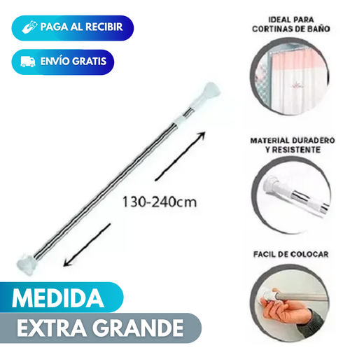 BARRA PLEGABLE EXPANDIBLE