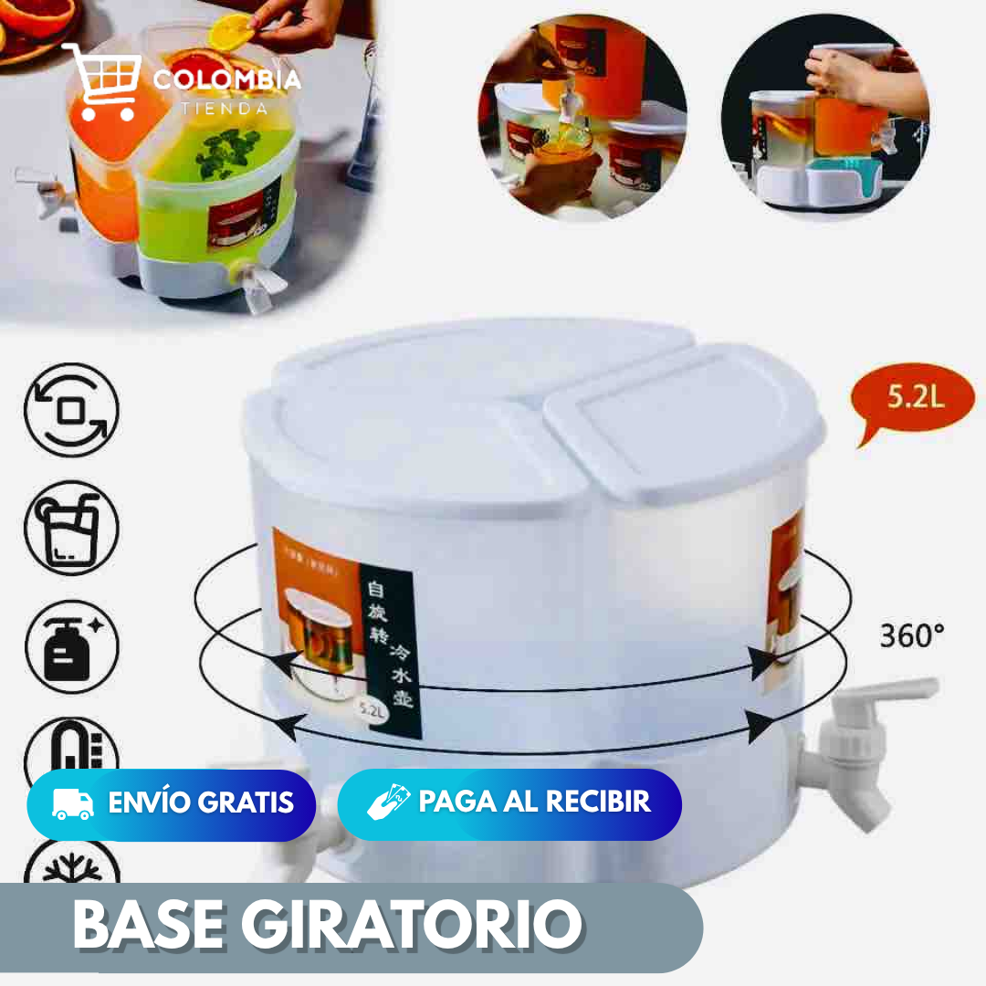 DISPENSADOR DE BEBIDAS 360°