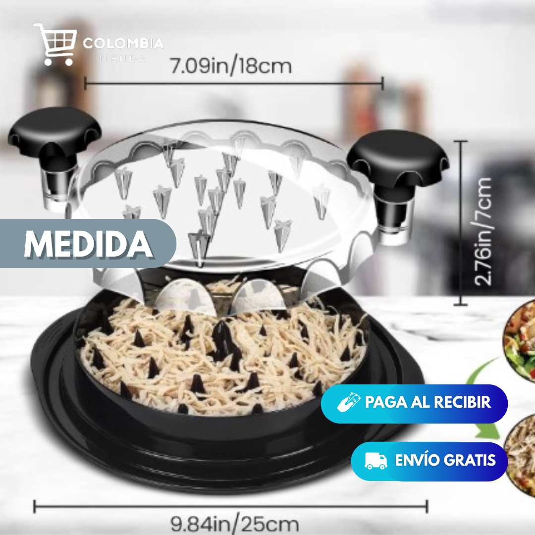 DESMECHADOR DE POLLO + ACCESORIOS