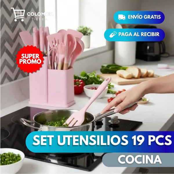 SET UTENSILIOS DE COCINA