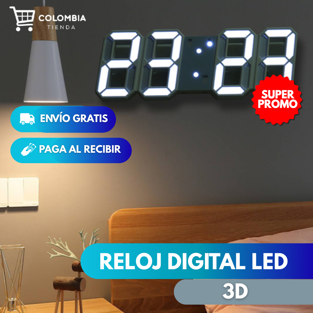 RELOJ DIGITAL LED