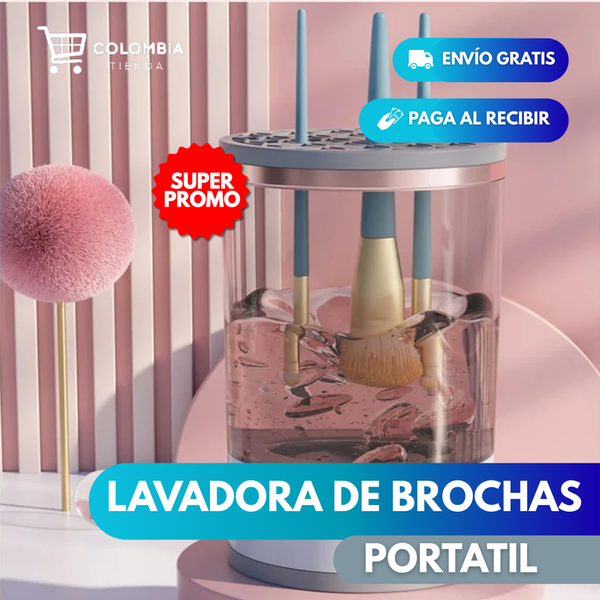 LAVADORA DE BROCHAS PORTATIL